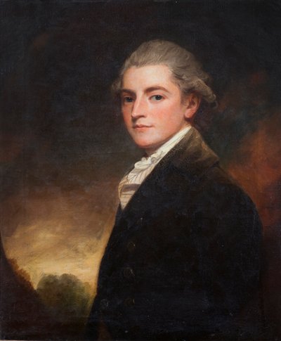 Porträt von Andrew Berkeley Drummond, 1781 von George Romney